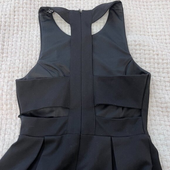 Lulu's Black Sleeveless Fit And Flare Skater Dress - Picture 5 of 6